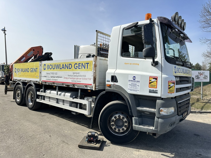 DAF CF 85.460 6x2 LIFT+LENK ACHSE + KRAN PALFINGER PK 18500 (3x) + RADIO + ROTATOR - EURO 5 - AS TRONIC - BE TRUCK - Xe tải thùng lửng/ Phẳng, Xe cẩu tự hành: hình 1 DAF CF 85.460 6x2 LIFT+LENK ACHSE + KRAN PALFINGER PK 18500 (3x) + RADIO + ROTATOR - EURO 5 - AS TRONIC - BE TRUCK - Xe tải thùng lửng/ Phẳng, Xe cẩu tự hành: hình 1