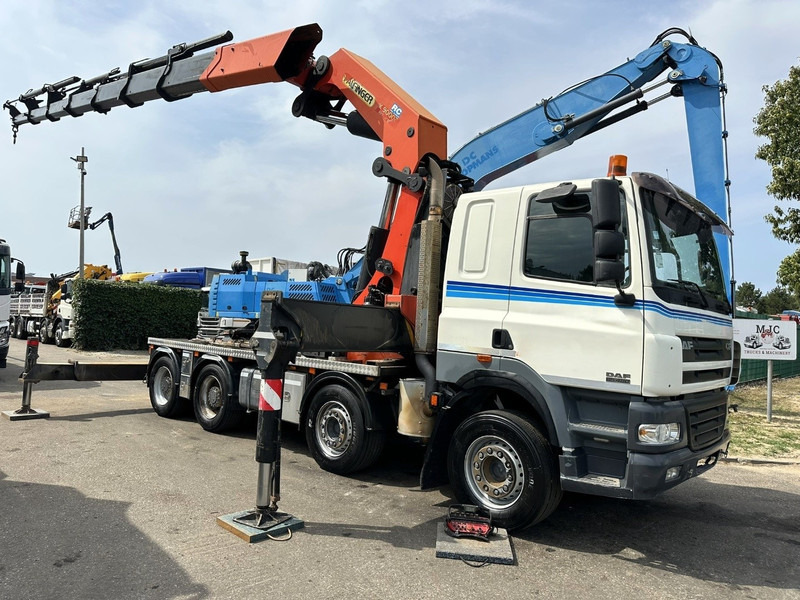 DAF CF 85.480 8x4 + CRANE PALFINGER PK90002 F (7x) - MANUAL ZF - RETARDER - BIG AXLES / HUB REDUCTION - STEEL SPRING - Xe cẩu tự hành: hình 1 DAF CF 85.480 8x4 + CRANE PALFINGER PK90002 F (7x) - MANUAL ZF - RETARDER - BIG AXLES / HUB REDUCTION - STEEL SPRING - Xe cẩu tự hành: hình 1