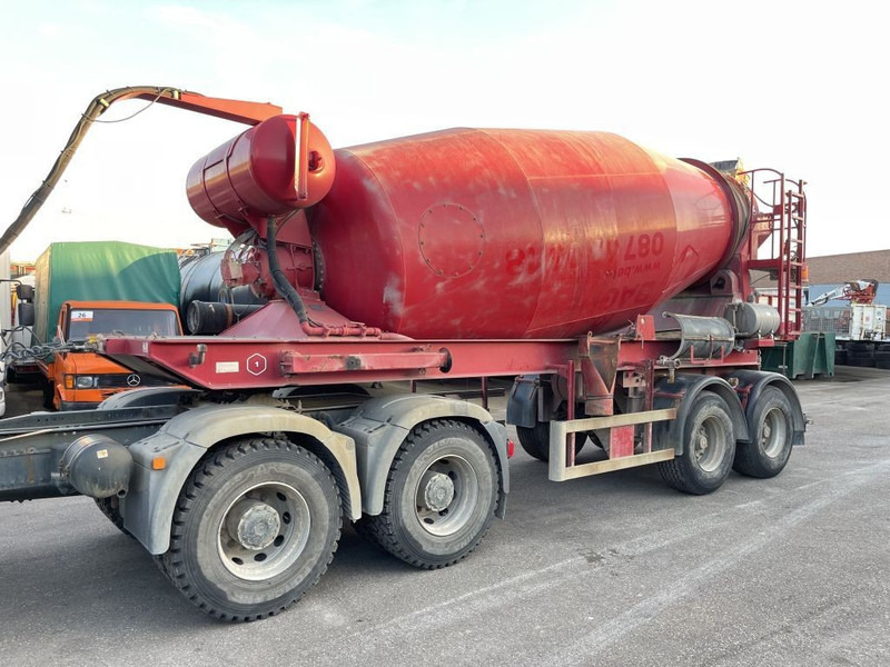 Hoenkhaus 12m3 CONCRETE MIXER 2 Axles SAF - AIR SUSP. - DRUM BRAKES - BE TRAILER - Sơ mi rơ moóc trộn bê tông: hình 1 Hoenkhaus 12m3 CONCRETE MIXER 2 Axles SAF - AIR SUSP. - DRUM BRAKES - BE TRAILER - Sơ mi rơ moóc trộn bê tông: hình 1
