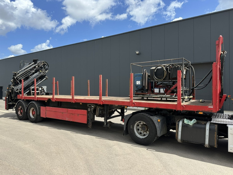 Kwb 2-AXLES PLATFORM + CRANE + HIAB 377 E-4 HIPRO + JIB 100X-3 + RADIO + ROTATOR - SAF axles - AIR SUSPENISION - BELGIAN REG. - Sơ mi rơ moóc thùng lửng/ Phẳng: hình 3 Kwb 2-AXLES PLATFORM + CRANE + HIAB 377 E-4 HIPRO + JIB 100X-3 + RADIO + ROTATOR - SAF axles - AIR SUSPENISION - BELGIAN REG. - Sơ mi rơ moóc thùng lửng/ Phẳng: hình 3