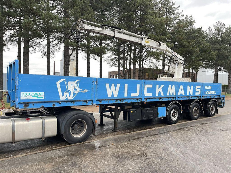 Kwb STEENOPLEGGER KRAAN HIAB R130-F2 - 2x EXT + ROTATOR - 2x STUURASSEN - SCHIJFREMMEN - SAF ASSEN - Sơ mi rơ moóc thùng lửng/ Phẳng: hình 1 Kwb STEENOPLEGGER KRAAN HIAB R130-F2 - 2x EXT + ROTATOR - 2x STUURASSEN - SCHIJFREMMEN - SAF ASSEN - Sơ mi rơ moóc thùng lửng/ Phẳng: hình 1