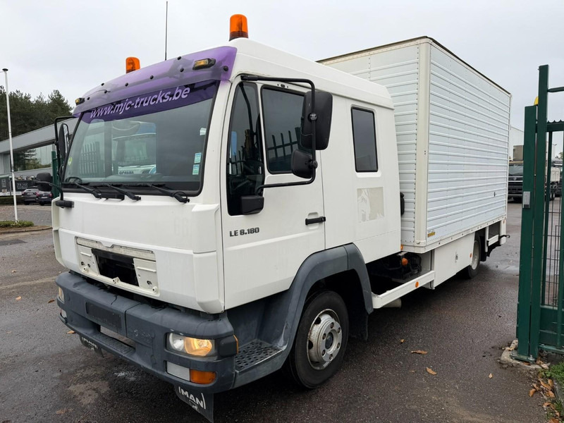 MAN LE 8.180 CLOSED BOX / KOFFER - DOKA - MANUAL GEARBOX - *248.000km* - STEEL SPRING / BLATT / LAMES - BE TRUCK - Xe tải hộp: hình 3 MAN LE 8.180 CLOSED BOX / KOFFER - DOKA - MANUAL GEARBOX - *248.000km* - STEEL SPRING / BLATT / LAMES - BE TRUCK - Xe tải hộp: hình 3