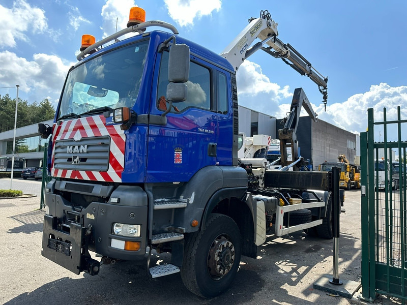MAN TGA 18.310 4x4 HOOKLIFT + CRANE PALFINGER PK12000 - RADIO - ROTATOR - STEEL SPRING / HUB REDUCTION - MANUAL ZF - BE TRUCK - Xe tải nâng móc, Xe cẩu tự hành: hình 3 MAN TGA 18.310 4x4 HOOKLIFT + CRANE PALFINGER PK12000 - RADIO - ROTATOR - STEEL SPRING / HUB REDUCTION - MANUAL ZF - BE TRUCK - Xe tải nâng móc, Xe cẩu tự hành: hình 3