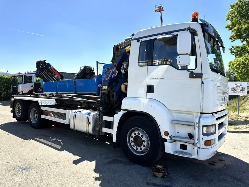 MAN TGA 26.310 6X2 HOOKLIFT + CRANE COPMA 160.4 + JIB J2 + WINCH - RADIO - LIFT + STEERING AXLE - EURO 3 - BE - Xe tải nâng móc, Xe cẩu tự hành: hình 2 MAN TGA 26.310 6X2 HOOKLIFT + CRANE COPMA 160.4 + JIB J2 + WINCH - RADIO - LIFT + STEERING AXLE - EURO 3 - BE - Xe tải nâng móc, Xe cẩu tự hành: hình 2