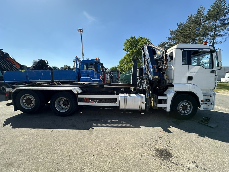MAN TGA 26.310 6X2 HOOKLIFT + CRANE COPMA 160.4 + JIB J2 + WINCH - RADIO - LIFT + STEERING AXLE - EURO 3 - BE - Xe tải nâng móc, Xe cẩu tự hành: hình 4 MAN TGA 26.310 6X2 HOOKLIFT + CRANE COPMA 160.4 + JIB J2 + WINCH - RADIO - LIFT + STEERING AXLE - EURO 3 - BE - Xe tải nâng móc, Xe cẩu tự hành: hình 4