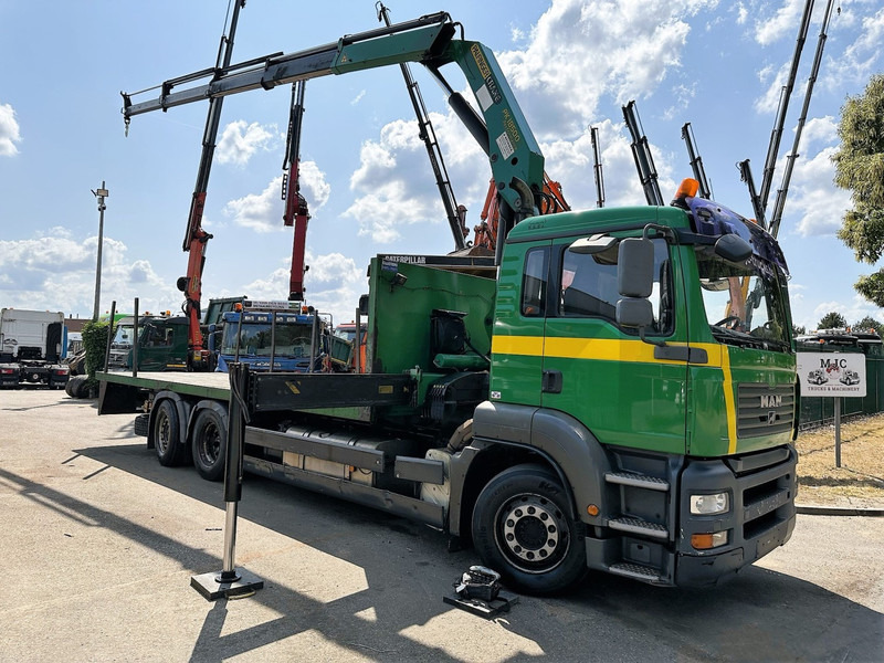 MAN TGA 26.360 6X2 BL + CRANE PALFINGER PK 18500 (4x) - LIFT + STEERING AXLE - PLATFORM 7m75 - MANUAL GEARBOX - Xe cẩu tự hành: hình 1 MAN TGA 26.360 6X2 BL + CRANE PALFINGER PK 18500 (4x) - LIFT + STEERING AXLE - PLATFORM 7m75 - MANUAL GEARBOX - Xe cẩu tự hành: hình 1