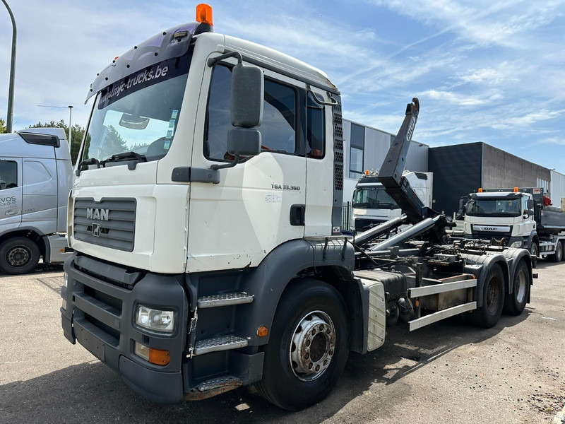 MAN TGA 33.360 6x4 HOOKLIFT - MANUAL ZF - BIG AXLES HUB REDUCTION / STEEL SPRING - BE TRUCK - Xe tải nâng móc: hình 3 MAN TGA 33.360 6x4 HOOKLIFT - MANUAL ZF - BIG AXLES HUB REDUCTION / STEEL SPRING - BE TRUCK - Xe tải nâng móc: hình 3