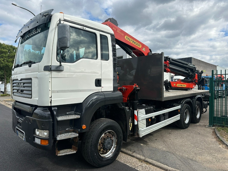 MAN TGA 33.360 6x6 + CRANE PALFINGER PK36002 E 6x + JIB + WINCH - *184.000km* - MANUAL - EURO 3 - Xe cẩu tự hành: hình 1 MAN TGA 33.360 6x6 + CRANE PALFINGER PK36002 E 6x + JIB + WINCH - *184.000km* - MANUAL - EURO 3 - Xe cẩu tự hành: hình 1