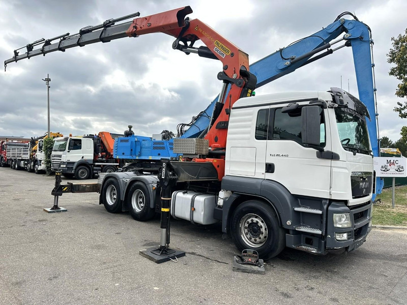 MAN TGS 26.440 6X4 + (22m) CRANE PALFINGER PK62002 E 6x H + 1ME - RETARDER - EURO 5 - BE TRUCK - Xe cẩu tự hành: hình 1 MAN TGS 26.440 6X4 + (22m) CRANE PALFINGER PK62002 E 6x H + 1ME - RETARDER - EURO 5 - BE TRUCK - Xe cẩu tự hành: hình 1