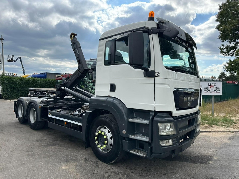 MAN TGS 28.360 6x2 HOOKLIFT 21T HIAB MULTILIFT XR21-S51 - LIFT AXLE - BE TRUCK - Xe tải nâng móc: hình 1 MAN TGS 28.360 6x2 HOOKLIFT 21T HIAB MULTILIFT XR21-S51 - LIFT AXLE - BE TRUCK - Xe tải nâng móc: hình 1