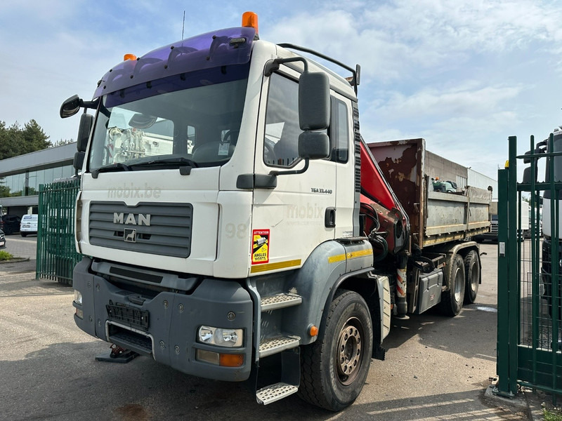 MAN TGS 33.440 6x4 TIPPER + CRANE FASSI F230 - 5x HYDR - 5/6 F Rotator - BIG AXLES HUB REDUCTION / STEEL SPRING - Xe ben, Xe cẩu tự hành: hình 4 MAN TGS 33.440 6x4 TIPPER + CRANE FASSI F230 - 5x HYDR - 5/6 F Rotator - BIG AXLES HUB REDUCTION / STEEL SPRING - Xe ben, Xe cẩu tự hành: hình 4