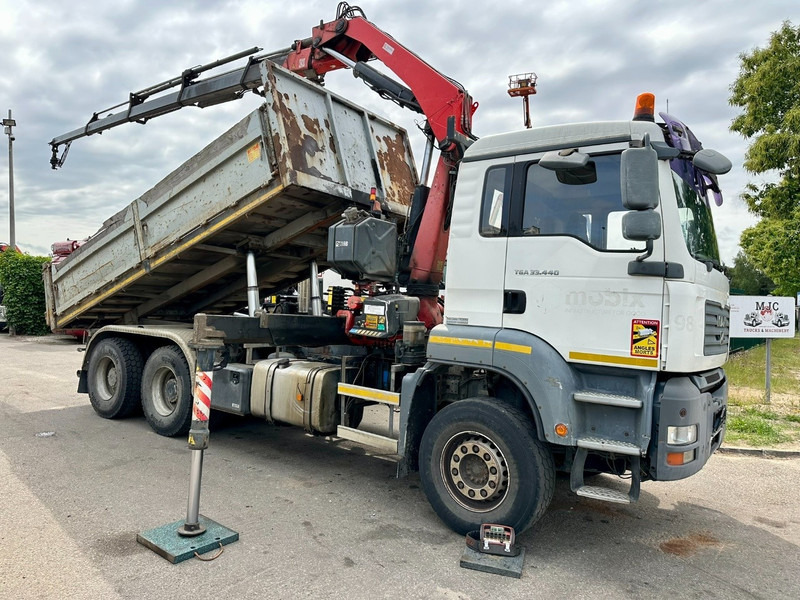 MAN TGS 33.440 6x4 TIPPER + CRANE FASSI F230 - 5x HYDR - 5/6 F Rotator - BIG AXLES HUB REDUCTION / STEEL SPRING - Xe ben, Xe cẩu tự hành: hình 1 MAN TGS 33.440 6x4 TIPPER + CRANE FASSI F230 - 5x HYDR - 5/6 F Rotator - BIG AXLES HUB REDUCTION / STEEL SPRING - Xe ben, Xe cẩu tự hành: hình 1