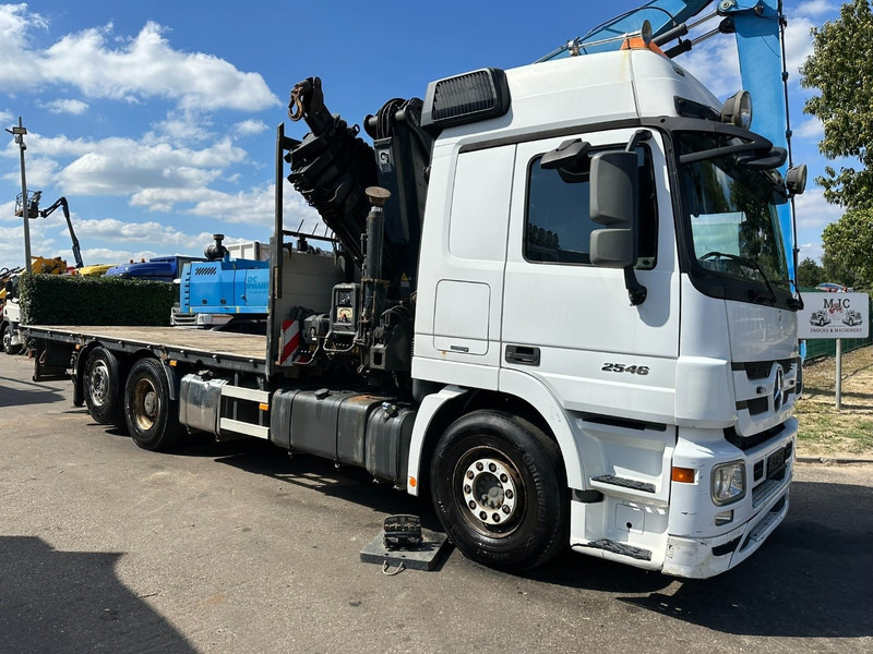 Mercedes-Benz ACTROS 2546 6x2 + CRANE HIAB 422 EP-6 HIPRO - *415.000km* - PLATFORM 6m50 - LIFT AXLE - MP 3 - EURO 5 - BELGIAN PAPERS - Xe cẩu tự hành: hình 2 Mercedes-Benz ACTROS 2546 6x2 + CRANE HIAB 422 EP-6 HIPRO - *415.000km* - PLATFORM 6m50 - LIFT AXLE - MP 3 - EURO 5 - BELGIAN PAPERS - Xe cẩu tự hành: hình 2