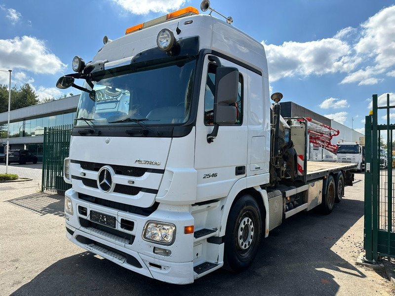 Mercedes-Benz ACTROS 2546 6x2 PRITSCHE + KRAN HIAB 422 EP-6 HIPRO - *415.000km* - PLATFORM 6m50 - LIFT AXLE - MP 3 - EURO 5 - BELGIAN PAPERS - Xe tải thùng lửng/ Phẳng, Xe cẩu tự hành: hình 4 Mercedes-Benz ACTROS 2546 6x2 PRITSCHE + KRAN HIAB 422 EP-6 HIPRO - *415.000km* - PLATFORM 6m50 - LIFT AXLE - MP 3 - EURO 5 - BELGIAN PAPERS - Xe tải thùng lửng/ Phẳng, Xe cẩu tự hành: hình 4