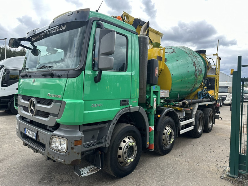 Mercedes-Benz ACTROS 3241 8x4 PUMI PM M 21-3 (21m) Putzmeister - *238.000km* / 1586H - EPS - BLADVERING / NAAFREDUCTIE - Xe bơm bê tông: hình 3 Mercedes-Benz ACTROS 3241 8x4 PUMI PM M 21-3 (21m) Putzmeister - *238.000km* / 1586H - EPS - BLADVERING / NAAFREDUCTIE - Xe bơm bê tông: hình 3