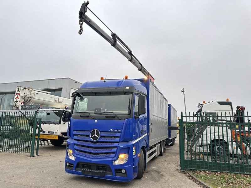 Mercedes-Benz Actros 2645 6x2 105m³ JUMBO + RETARDER + CRANE PALFINGER PK 19.001 SLD (4x) + RADIO - *FULL AIR* - FRIGO - EURO 6 - SAF AXLES - BELGIAN TRUCK - Xe cẩu tự hành: hình 3 Mercedes-Benz Actros 2645 6x2 105m³ JUMBO + RETARDER + CRANE PALFINGER PK 19.001 SLD (4x) + RADIO - *FULL AIR* - FRIGO - EURO 6 - SAF AXLES - BELGIAN TRUCK - Xe cẩu tự hành: hình 3