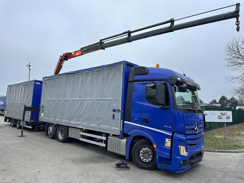 Mercedes-Benz Actros 2645 6x2 105m³ JUMBO + RETARDER + KRAN PALFINGER PK 19.001 SLD (4x) + RADIO - *FULL AIR* - FRIGO - EURO 6 - SAF AXLES - BELGIAN TRUCK - Xe tải hộp, Xe cẩu tự hành: hình 2 Mercedes-Benz Actros 2645 6x2 105m³ JUMBO + RETARDER + KRAN PALFINGER PK 19.001 SLD (4x) + RADIO - *FULL AIR* - FRIGO - EURO 6 - SAF AXLES - BELGIAN TRUCK - Xe tải hộp, Xe cẩu tự hành: hình 2
