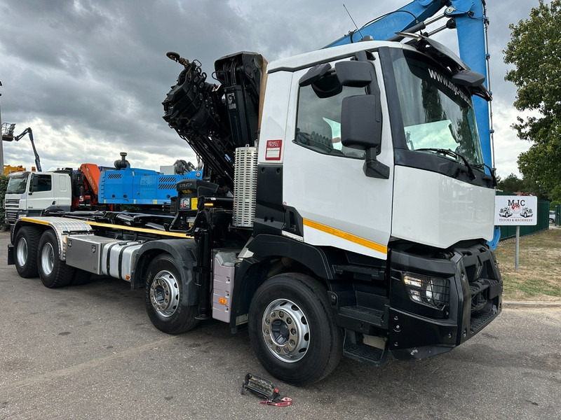 Renault C460 8x4 + (19m!) KRAN HIAB 288 E-6 HIDUO - RADIO - 5/6 F - STEEL SPRING / HUB REDUCTION - BE TRUCK - Xe tải nâng móc, Xe cẩu tự hành: hình 2 Renault C460 8x4 + (19m!) KRAN HIAB 288 E-6 HIDUO - RADIO - 5/6 F - STEEL SPRING / HUB REDUCTION - BE TRUCK - Xe tải nâng móc, Xe cẩu tự hành: hình 2