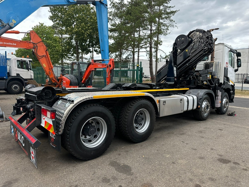Renault C460 8x4 HOOKLIFT + (19m!) CRANE HIAB 288 E-6 HIDUO - RADIO - 5/6 F - STEEL SPRING / HUB REDUCTION - BE TRUCK - Xe tải nâng móc, Xe cẩu tự hành: hình 5 Renault C460 8x4 HOOKLIFT + (19m!) CRANE HIAB 288 E-6 HIDUO - RADIO - 5/6 F - STEEL SPRING / HUB REDUCTION - BE TRUCK - Xe tải nâng móc, Xe cẩu tự hành: hình 5