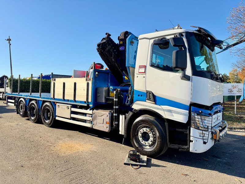 Renault C480 8x4 TRIDEM + CRANE (20m!) PALFINGER PK33002-EH E (6x) - PLATFORM 8m25 - LIFT/STEERING - GOOD TIRES - BE TRUCK - Xe cẩu tự hành: hình 2 Renault C480 8x4 TRIDEM + CRANE (20m!) PALFINGER PK33002-EH E (6x) - PLATFORM 8m25 - LIFT/STEERING - GOOD TIRES - BE TRUCK - Xe cẩu tự hành: hình 2