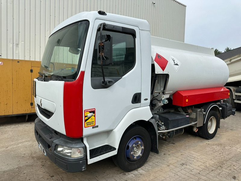 Renault MIDLUM 150 FUEL TANKER / CITERNE MAZOUT - 6500L - 3 COMPARTIMENTS - *ENGINE PROBLEM* - Xe bồn: hình 1 Renault MIDLUM 150 FUEL TANKER / CITERNE MAZOUT - 6500L - 3 COMPARTIMENTS - *ENGINE PROBLEM* - Xe bồn: hình 1
