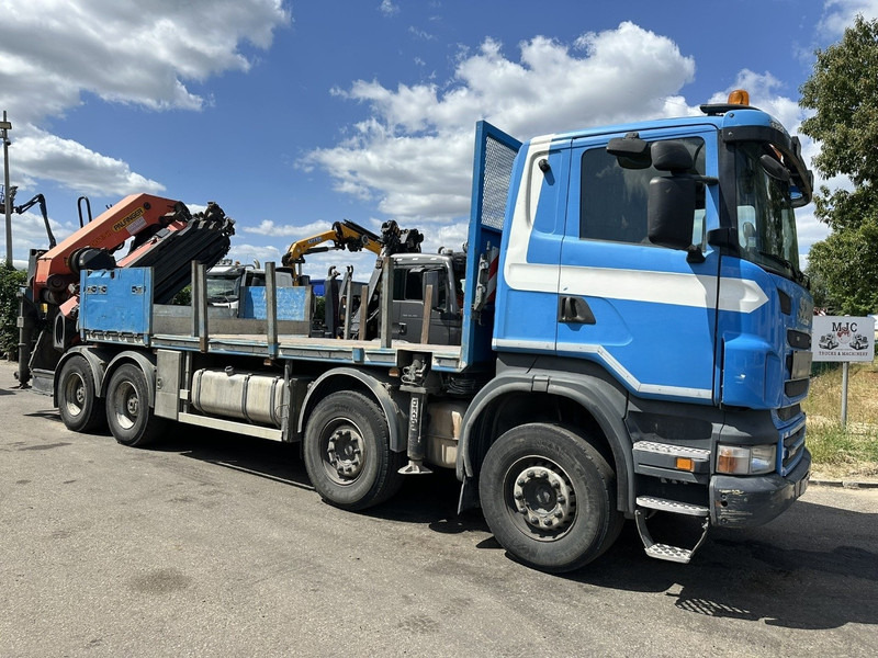 Scania G440 8x4 + (25m!) CRANE PALFINGER PK78002 SH G 8x + WINCH - PLATFORM 6m25 - MANUAL - HUB REDUCTION - STEEL SPRING - EURO 5 - BE TRUCK - Xe cẩu tự hành: hình 2 Scania G440 8x4 + (25m!) CRANE PALFINGER PK78002 SH G 8x + WINCH - PLATFORM 6m25 - MANUAL - HUB REDUCTION - STEEL SPRING - EURO 5 - BE TRUCK - Xe cẩu tự hành: hình 2