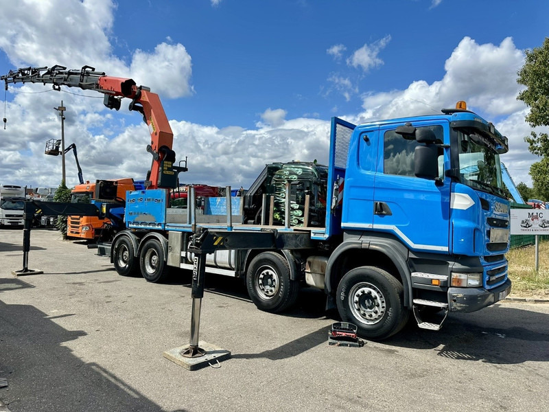 Scania G440 8x4 + (26.5m!) CRANE PALFINGER PK78002 SH G 8x + 1 + WINCH - PLATFORM 6m25 - MANUAL - HUB REDUCTION - STEEL SPRING - EURO 5 - BE TRUCK - Xe cẩu tự hành: hình 1 Scania G440 8x4 + (26.5m!) CRANE PALFINGER PK78002 SH G 8x + 1 + WINCH - PLATFORM 6m25 - MANUAL - HUB REDUCTION - STEEL SPRING - EURO 5 - BE TRUCK - Xe cẩu tự hành: hình 1