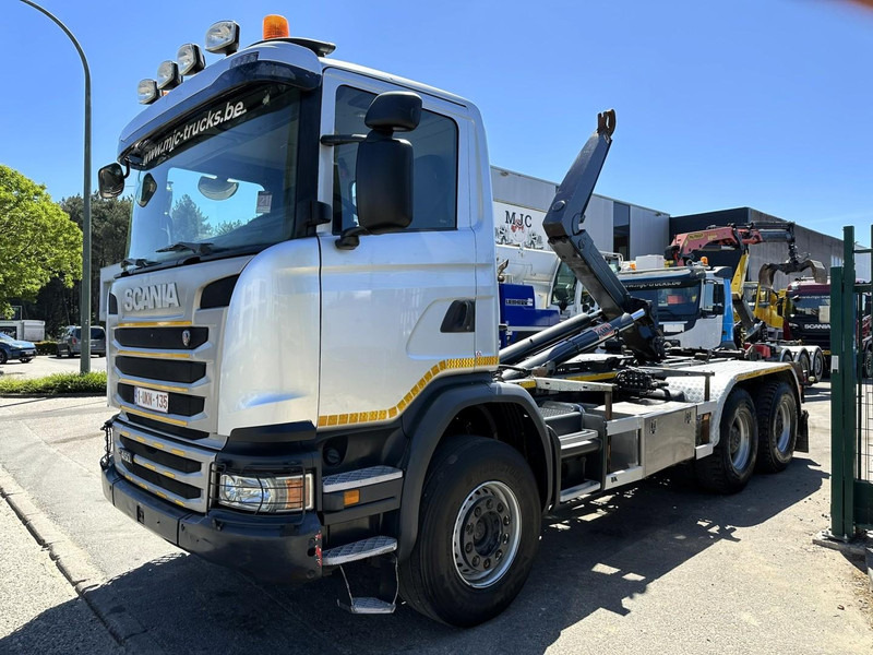 Scania G450 6x4 HOOKLIFT AJK 20T - 5760mm - 3m90 WB - HUB REDUCTION / STEEL SUSP. - EURO 6 - BE TRUCK - Xe tải nâng móc: hình 3 Scania G450 6x4 HOOKLIFT AJK 20T - 5760mm - 3m90 WB - HUB REDUCTION / STEEL SUSP. - EURO 6 - BE TRUCK - Xe tải nâng móc: hình 3