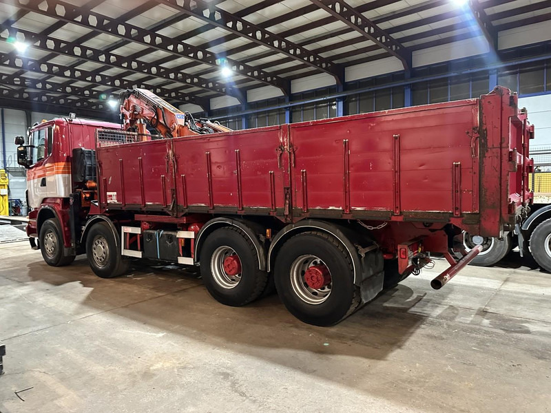 Scania G480 8x4 TIPPER + CRANE ATLAS 240.E4 + RADIO - STEEL SPRING / BIG AXLES - Xe ben, Xe cẩu tự hành: hình 4 Scania G480 8x4 TIPPER + CRANE ATLAS 240.E4 + RADIO - STEEL SPRING / BIG AXLES - Xe ben, Xe cẩu tự hành: hình 4