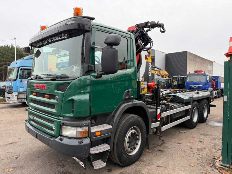 Scania P400 6x4 ABROLLKIPPER + KRAN PALFINGER PK9001 EH - RETARDER - 5/6F + ROTATOR + RADIO - WB 3m90 - EURO 5 - HUB REDUCTION / SPRING - BE TRUCK - Xe tải nâng móc: hình 3 Scania P400 6x4 ABROLLKIPPER + KRAN PALFINGER PK9001 EH - RETARDER - 5/6F + ROTATOR + RADIO - WB 3m90 - EURO 5 - HUB REDUCTION / SPRING - BE TRUCK - Xe tải nâng móc: hình 3