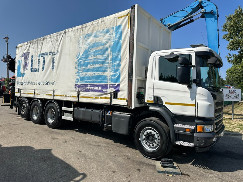 Scania P410 8x4 TRIDEM + CRANE HIAB 244 EP-4 HIDUO - RETARDER - LIFT + STEERING AXLE - *327.000km* - RADIO - Xe cẩu tự hành: hình 2 Scania P410 8x4 TRIDEM + CRANE HIAB 244 EP-4 HIDUO - RETARDER - LIFT + STEERING AXLE - *327.000km* - RADIO - Xe cẩu tự hành: hình 2