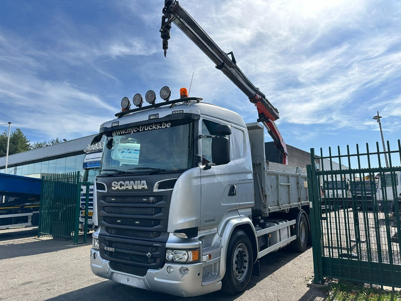 Scania R520 6x4 PRITSCHE + KRAN PALFINGER PK 15002 A - *ZSM + KIPPER* - RETARDER - *FULL AIR* - EUR 6 - BE TRUCK - Xe tải thùng lửng/ Phẳng, Xe cẩu tự hành: hình 2 Scania R520 6x4 PRITSCHE + KRAN PALFINGER PK 15002 A - *ZSM + KIPPER* - RETARDER - *FULL AIR* - EUR 6 - BE TRUCK - Xe tải thùng lửng/ Phẳng, Xe cẩu tự hành: hình 2