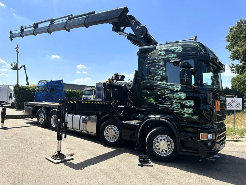 Scania R620 8x2 + CRANE HIAB 800 EP-5 HIPRO - RETARDER - LIFT/STEERING AXLE - HIGHLINE SLEEPER - LEATHER - ALCOA - Xe cẩu tự hành: hình 1 Scania R620 8x2 + CRANE HIAB 800 EP-5 HIPRO - RETARDER - LIFT/STEERING AXLE - HIGHLINE SLEEPER - LEATHER - ALCOA - Xe cẩu tự hành: hình 1