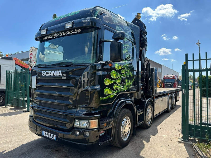 Scania R620 8x2 + CRANE HIAB 800 EP-5 HIPRO - RETARDER - LIFT/STEERING AXLE - HIGHLINE SLEEPER - LEATHER - ALCOA - Xe cẩu tự hành: hình 4 Scania R620 8x2 + CRANE HIAB 800 EP-5 HIPRO - RETARDER - LIFT/STEERING AXLE - HIGHLINE SLEEPER - LEATHER - ALCOA - Xe cẩu tự hành: hình 4
