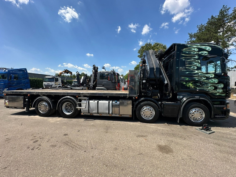 Scania R620 8x2 PRITSCHE + KRAN HIAB 800 EP-5 HIPRO - RETARDER - LIFT/STEERING AXLE - HIGHLINE SLEEPER - LEATHER - ALCOA - Xe tải thùng lửng/ Phẳng, Xe cẩu tự hành: hình 5 Scania R620 8x2 PRITSCHE + KRAN HIAB 800 EP-5 HIPRO - RETARDER - LIFT/STEERING AXLE - HIGHLINE SLEEPER - LEATHER - ALCOA - Xe tải thùng lửng/ Phẳng, Xe cẩu tự hành: hình 5