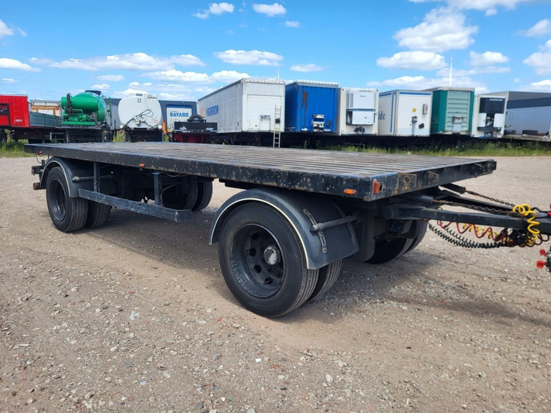 Trailor 2-AS PLATTE AANHANGER - SMB - AIR SUSPENSION - DOUBLE WHEELS - Rơ moóc thùng lửng/ Phẳng: hình 1 Trailor 2-AS PLATTE AANHANGER - SMB - AIR SUSPENSION - DOUBLE WHEELS - Rơ moóc thùng lửng/ Phẳng: hình 1