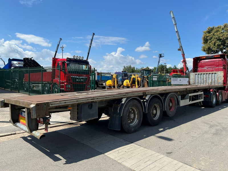 Trailor 3-AXLES PLATFORM SMB DRUM BRAKES - AIR SUSPENSION - 13.60m - Sơ mi rơ moóc thùng lửng/ Phẳng: hình 2 Trailor 3-AXLES PLATFORM SMB DRUM BRAKES - AIR SUSPENSION - 13.60m - Sơ mi rơ moóc thùng lửng/ Phẳng: hình 2