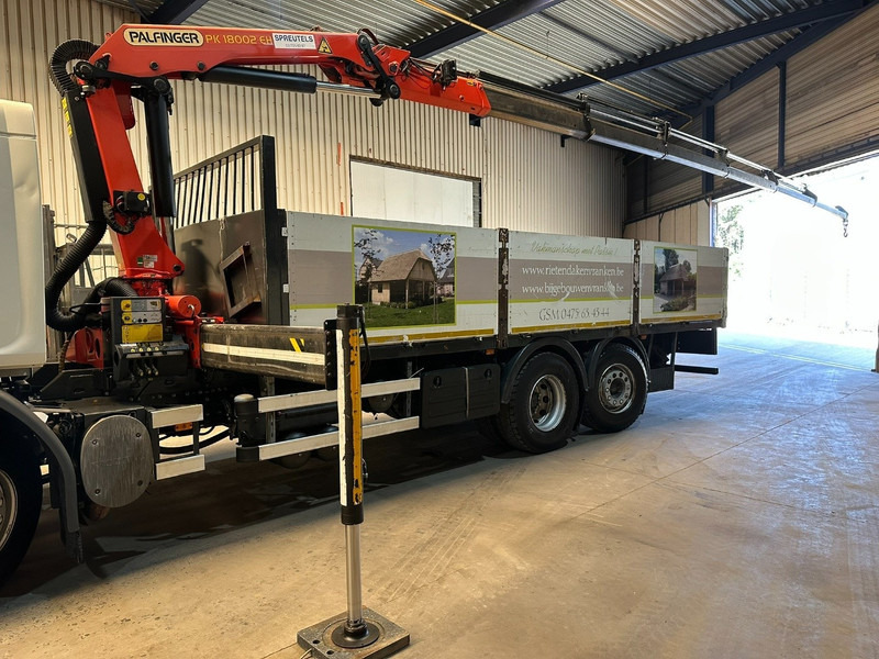 Volvo FE 300 6x2 + crane (20m!) PALFINGER PK18002 E 6x - LIFT / STEERING AXLE - MANUAL - EURO 5 - Xe tải thùng lửng/ Phẳng, Xe cẩu tự hành: hình 5 Volvo FE 300 6x2 + crane (20m!) PALFINGER PK18002 E 6x - LIFT / STEERING AXLE - MANUAL - EURO 5 - Xe tải thùng lửng/ Phẳng, Xe cẩu tự hành: hình 5