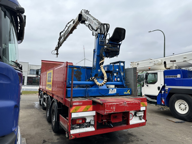 Xe tải thùng lửng/ Phẳng, Xe cẩu tự hành Volvo FH 400 8X4 + HIAB 130 R - STEEL SPRING / BLATT / BALLIESTAS - I SHIFT - BELGIAN TRUCK: hình 6