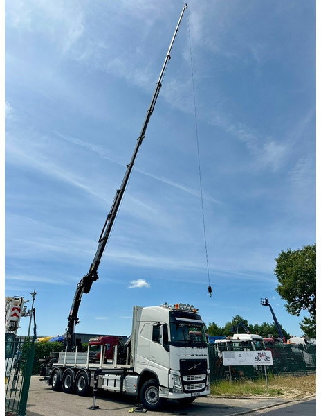 Volvo FH 420 8x4 TRIDEM KRAANWAGEN + (26m!) HIAB 408 E-8 + 2 ME HIPRO + WINCH - 63.000km ONLY - CREWCAB 4 SEATER - PLATFORM 7m - TOP CONDITION - Xe tải thùng lửng/ Phẳng, Xe cẩu tự hành: hình 3 Volvo FH 420 8x4 TRIDEM KRAANWAGEN + (26m!) HIAB 408 E-8 + 2 ME HIPRO + WINCH - 63.000km ONLY - CREWCAB 4 SEATER - PLATFORM 7m - TOP CONDITION - Xe tải thùng lửng/ Phẳng, Xe cẩu tự hành: hình 3