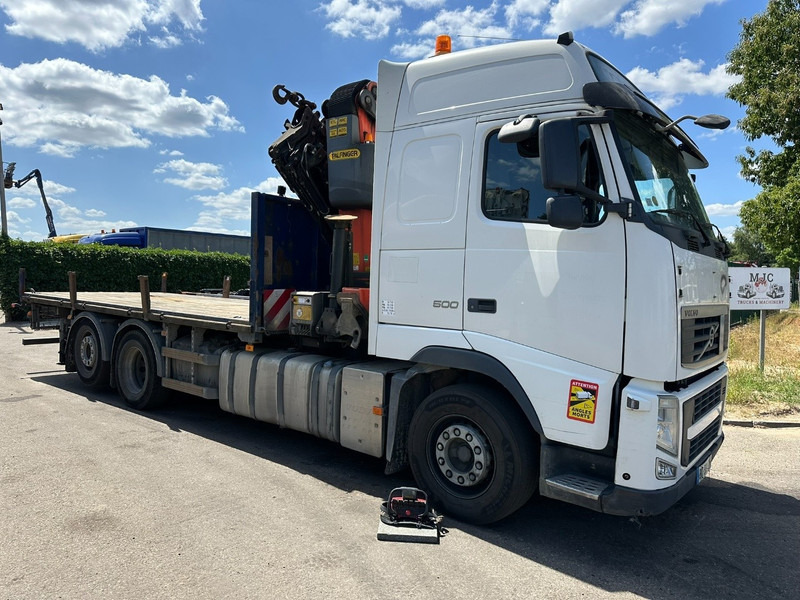 Volvo FH 500 6X2 + CRANE PALFINGER PK50002 E 6x - RETARDER - PLATFORM 6m20 - TWISTLOCKS 20' - 561.000km - EURO 5 - Xe cẩu tự hành: hình 2 Volvo FH 500 6X2 + CRANE PALFINGER PK50002 E 6x - RETARDER - PLATFORM 6m20 - TWISTLOCKS 20' - 561.000km - EURO 5 - Xe cẩu tự hành: hình 2