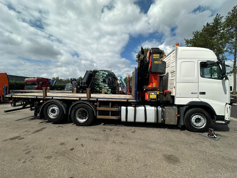 Volvo FH 500 6X2 PRITSCHE + KRAN PALFINGER PK50002 E 6x - RETARDER - PLATFORM 6m20 - TWISTLOCKS 20' - 561.000km - EURO 5 - Xe tải thùng lửng/ Phẳng, Xe cẩu tự hành: hình 5 Volvo FH 500 6X2 PRITSCHE + KRAN PALFINGER PK50002 E 6x - RETARDER - PLATFORM 6m20 - TWISTLOCKS 20' - 561.000km - EURO 5 - Xe tải thùng lửng/ Phẳng, Xe cẩu tự hành: hình 5
