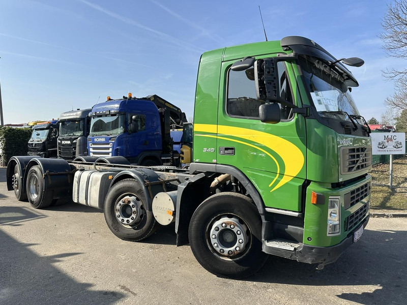 Volvo FM 340 8x2 CHASSIS (7m35) - LIFT+STEERING AXLE - MANUAL GEARBOX - EURO 3 - TÜV 05/2025 - BE TRUCK - Xe tải khung gầm: hình 1 Volvo FM 340 8x2 CHASSIS (7m35) - LIFT+STEERING AXLE - MANUAL GEARBOX - EURO 3 - TÜV 05/2025 - BE TRUCK - Xe tải khung gầm: hình 1