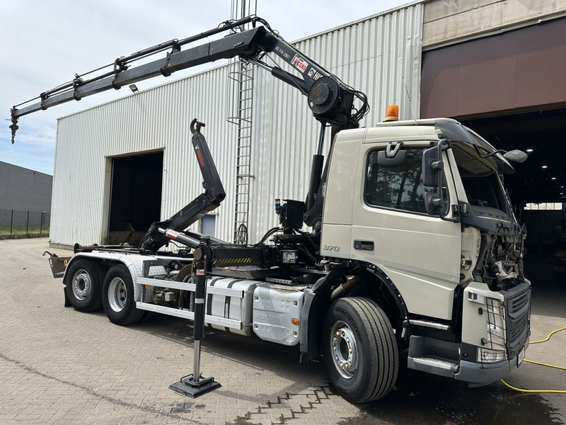 Volvo FM 370 6x2 HOOKLIFT 21T + CRANE HIAB 144 E-4 HIDUO - ENGINE / GEARBOX OK - CHASSIS OK - RUNNING + DRIVING - BE TRUCK - Xe tải nâng móc, Xe cẩu tự hành: hình 1 Volvo FM 370 6x2 HOOKLIFT 21T + CRANE HIAB 144 E-4 HIDUO - ENGINE / GEARBOX OK - CHASSIS OK - RUNNING + DRIVING - BE TRUCK - Xe tải nâng móc, Xe cẩu tự hành: hình 1