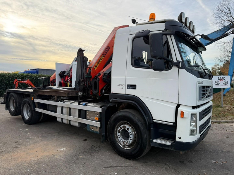 Volvo FM 400 6x2 HOOKLIFT + CRANE PALFINGER PK 15500 B (2x) - 5/6 F - MANUAL - EURO 4 - BE TRUCK - Xe tải nâng móc, Xe cẩu tự hành: hình 3 Volvo FM 400 6x2 HOOKLIFT + CRANE PALFINGER PK 15500 B (2x) - 5/6 F - MANUAL - EURO 4 - BE TRUCK - Xe tải nâng móc, Xe cẩu tự hành: hình 3