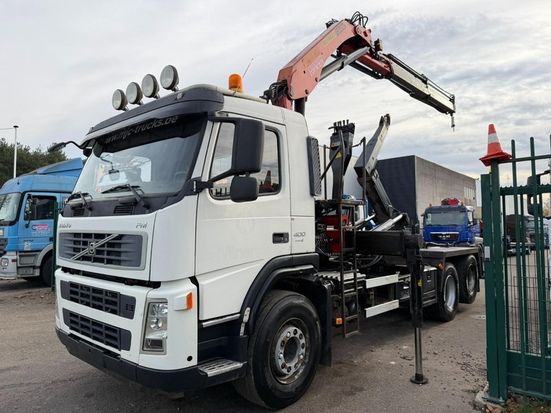Volvo FM 400 6x2 HOOKLIFT + CRANE PALFINGER PK 15500 B (2x) - 5/6 F - MANUAL - EURO 4 - BE TRUCK - Xe tải nâng móc, Xe cẩu tự hành: hình 2 Volvo FM 400 6x2 HOOKLIFT + CRANE PALFINGER PK 15500 B (2x) - 5/6 F - MANUAL - EURO 4 - BE TRUCK - Xe tải nâng móc, Xe cẩu tự hành: hình 2