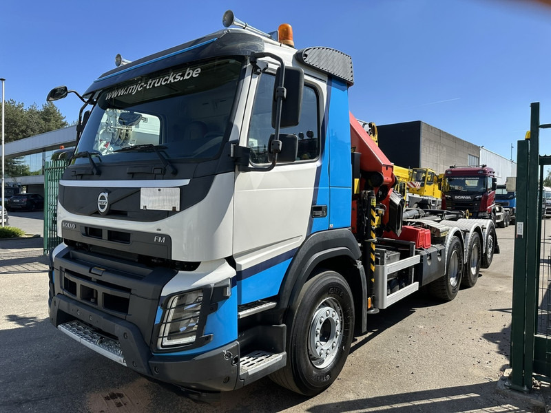 Volvo FMX 460 8x4 TRIDEM HOOKLIFT + CRANE PK 23002 SH + GRABBER / ROTATOR - EURO 6 - LIFT + STEERING AXLE - *374.000km* - EXT BUMPER - Xe tải nâng móc, Xe cẩu tự hành: hình 3 Volvo FMX 460 8x4 TRIDEM HOOKLIFT + CRANE PK 23002 SH + GRABBER / ROTATOR - EURO 6 - LIFT + STEERING AXLE - *374.000km* - EXT BUMPER - Xe tải nâng móc, Xe cẩu tự hành: hình 3