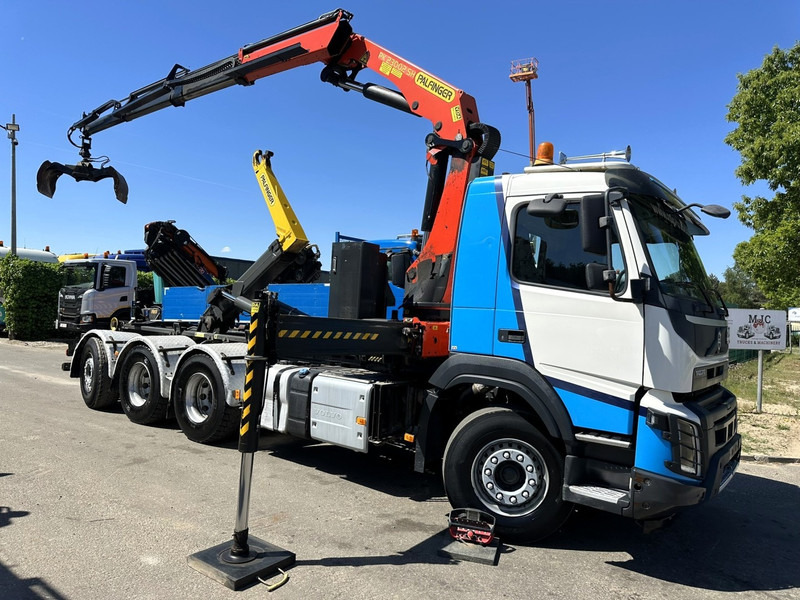 Volvo FMX 460 8x4 TRIDEM HOOKLIFT + CRANE PK 23002 SH + GRABBER / ROTATOR - EURO 6 - LIFT + STEERING AXLE - *374.000km* - EXT BUMPER - Xe tải nâng móc, Xe cẩu tự hành: hình 1 Volvo FMX 460 8x4 TRIDEM HOOKLIFT + CRANE PK 23002 SH + GRABBER / ROTATOR - EURO 6 - LIFT + STEERING AXLE - *374.000km* - EXT BUMPER - Xe tải nâng móc, Xe cẩu tự hành: hình 1