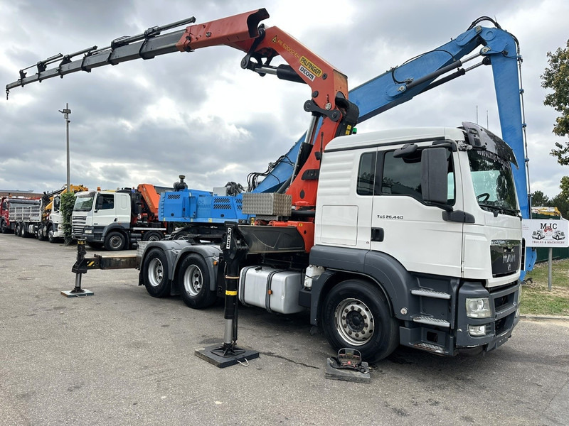 MAN TGS 26.440 6X4 SZM + (22m) KRAN PALFINGER PK62002 E 6x H + 1ME - RETARDER - EURO 5 - BE TRUCK - Xe đầu kéo: hình 2 MAN TGS 26.440 6X4 SZM + (22m) KRAN PALFINGER PK62002 E 6x H + 1ME - RETARDER - EURO 5 - BE TRUCK - Xe đầu kéo: hình 2