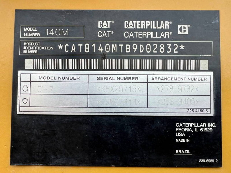 Cat 140M - Máy san: hình 5 Cat 140M - Máy san: hình 5